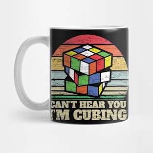 Speed Cubing Speedcuber Speedsolving Mug